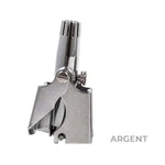 Tondeuse à poils de nez en acier inoxydable Safe Touch