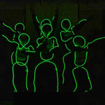 Kit de Stickman à LED Fil de Lumières