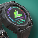 Bracelet intelligent de podomètre de sport de contrôle tactile étanche d'écran de couleur