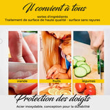 Protège-mains en Acier Inoxydable pour Cuisine