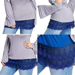 Mini Jupe Rallonges de Chemise