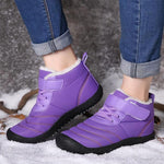 Bottines de Neige Imperméables avec Velcro
