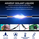 Mastic liquide étanche et résistant aux hautes températures