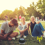 Enceinte sans fil étanche avec lumières LED