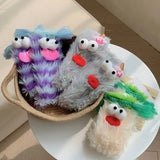 Chaussettes chaudes et douillettes pour monstres de dessins animés