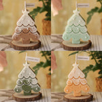 Bougies parfumées sapin de Noël