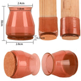 Protecteurs de sol pour pieds de chaise (4 pièces)