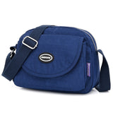 Nouveau sac à bandoulière monochrome imperméable