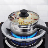 Cercle coupe-vent pour table de cuisson à gaz