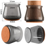 Protecteurs de sol pour pieds de chaise (4 pièces)