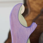 Décoration en bois de Pâques créative