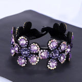 Pince à cheveux strass pour femme