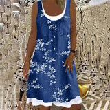 Robe d'été sans manches pour femme