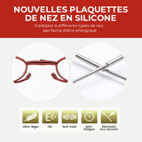 Lunettes de lecture portables pliables