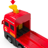 Camion méga transporteur avec piste de course d'éjection