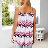 Camisole ample imprimée d'été pour femmes