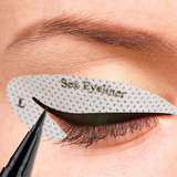 Modèle de maquillage pour les yeux Sticker