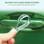 Autocollant De Porte Anti-collision En Silicone (10 Pièces)