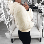 Veste En Peluche à Capuche
