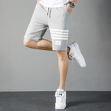 Short de Plage Simple en Coton pour Homme - ciaovie