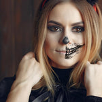 autocollants de tatouage de fête d'horreur d'Halloween