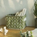 Boîte de rangement pliable en toile de dessin animé