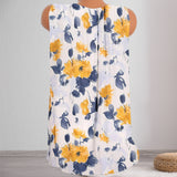 Débardeur à col en V et imprimé floral