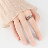 Bague avec Des Perles à Pois