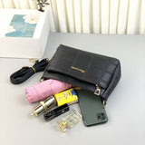 Sac de messager en cuir souple antivol de grande capacité à la mode