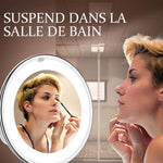 LED Miroir de Maquillage Grossissant - ciaovie