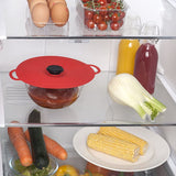 Couvercle auto-scellant réutilisable