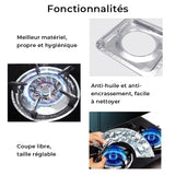 Plaque De Papier D'aluminium Pour Cuisinière Á Gaz
