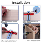 Perforateur de Trous de Poignée de Tiroir