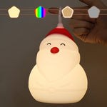 Veilleuse en silicone Père Noël