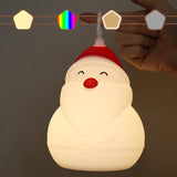 Veilleuse en silicone Père Noël