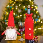 Bouteille de Vin de Noël
