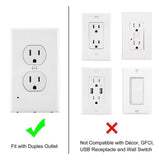 Hirundo Outlet Wall Plate With LED Night Lights