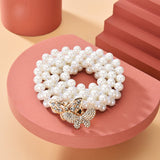 Chaîne de taille avec boucle de ceinture papillon perle