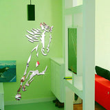 Sticker Mural Cheval Miroir Moderne Acrylique 3D