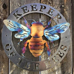 L'art en métal des abeilles