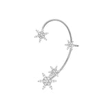 Boucles D'oreilles Flocon De Neige