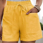 Pantalon décontracté en lin