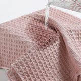 Serviette de Bain Gaufrée Super Absorbante et Respirante