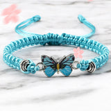 Bracelet à breloque de papillon