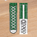 Chaussures et bas drôles en toile réelle et fausse