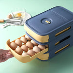 Boîte de rangement pour œufs à tiroir