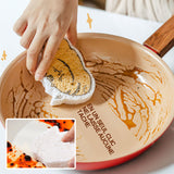 Lingette éponge en pâte de bois comprimée