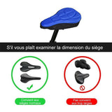 Couvre-selle de vélo souple en silicone 3D - ciaovie