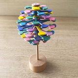 🎁 Jouet de Soulagement du Stress en Bois Lollipop