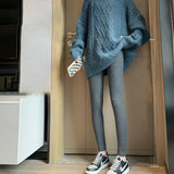 Pantalon Solide D’hiver Chaud et Décontracté